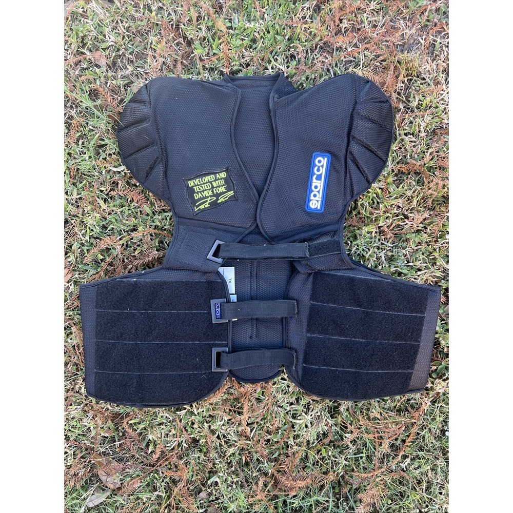Sparco Kart Racing Karting Rib Protector Suit Vest Davide Fore Adult Sz XL EUC!